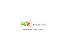 Tablet Screenshot of peconline.com.au